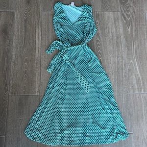 HM Green MIDI dress